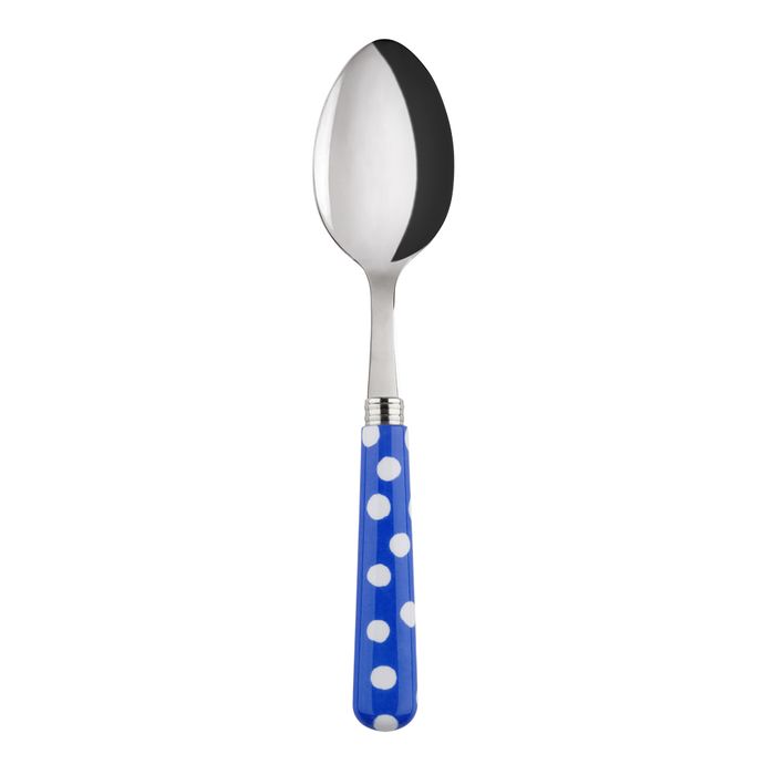 Sabre White Dots Lapis Blue 22cm Soup Spoon