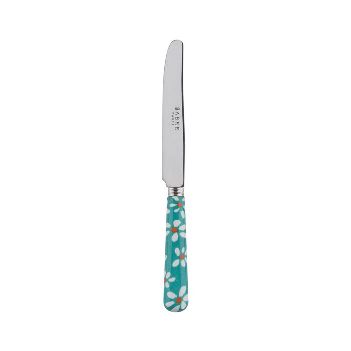 Sabre Marguerite Turquoise 17cm Breakfast Knife