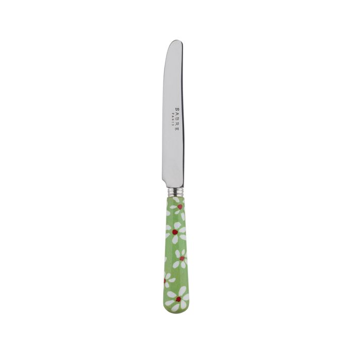 Sabre Marguerite Garden Green 17cm Breakfast Knife