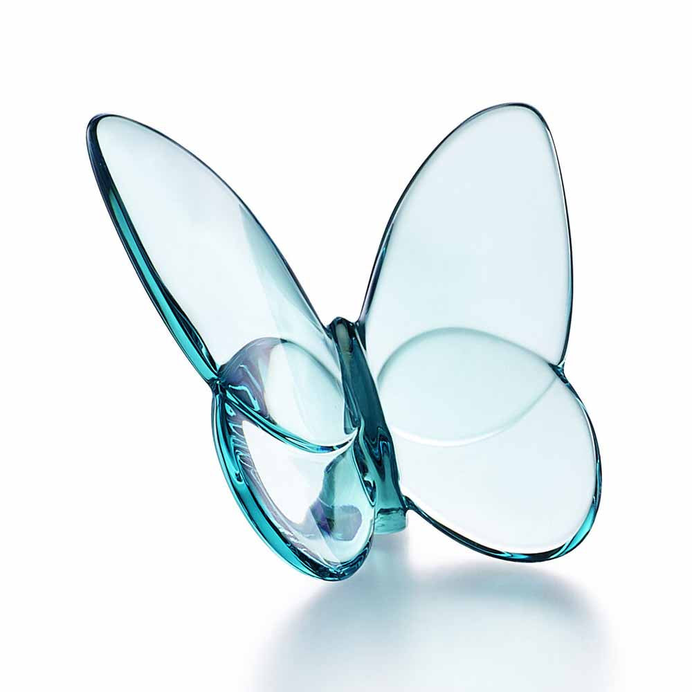 Baccarat Papillon Lucky Turquoise Butterfly