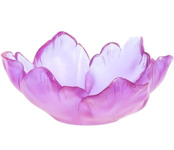 Daum Tulip Ultraviolet Bowl