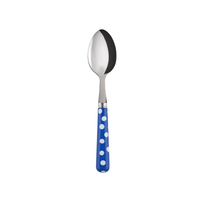 Sabre White Dots Lapis Blue 14cm Coffee Spoon