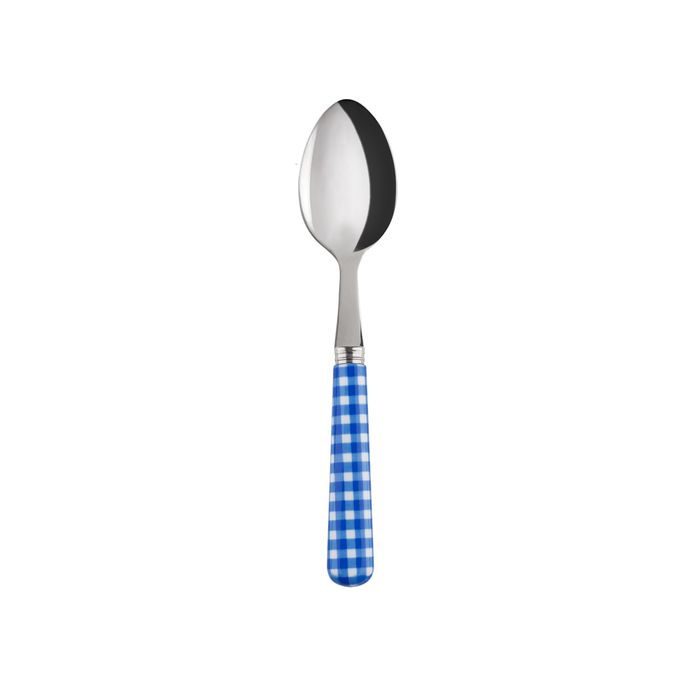 Sabre Gingham Lapis Blue 14cm Coffee Spoon