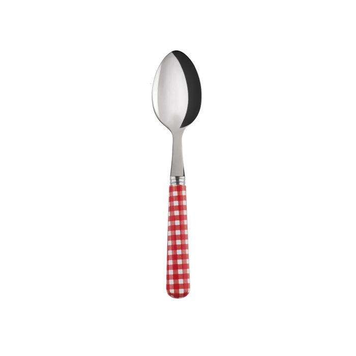Sabre Gingham Red 14cm Coffee Spoon