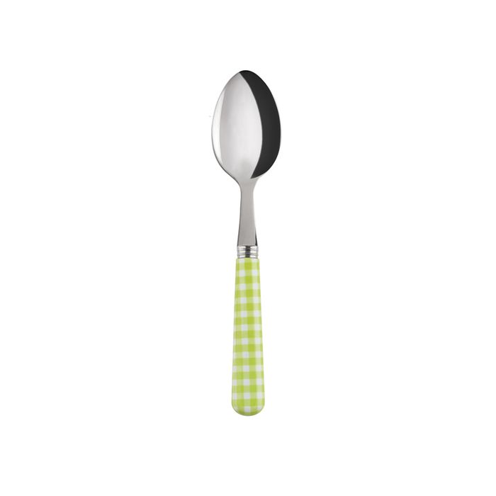 Sabre Gingham Light Green 14cm Coffee Spoon