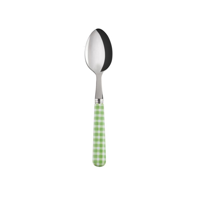 Sabre Gingham Garden Green 14cm Coffee Spoon
