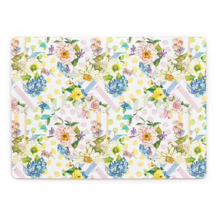Mackenzie-Childs Wildflowers Cork Back Placemats, Set Of 4