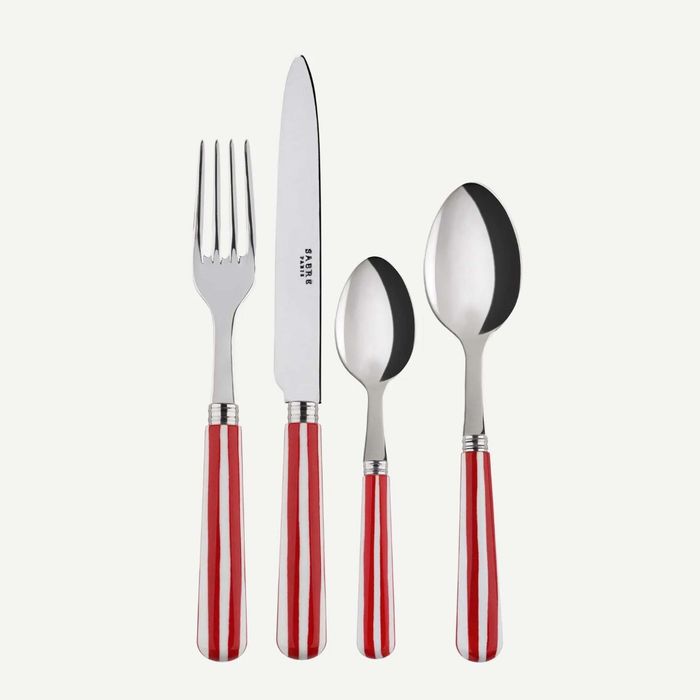 Sabre Transat Red 4 Piece Cutlery Set