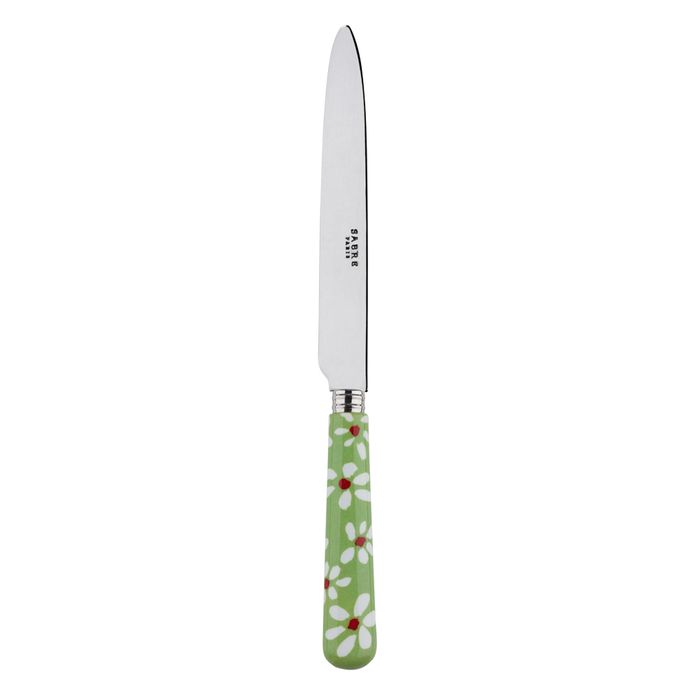 Sabre Marguerite Garden Green 24cm Dinner Knife