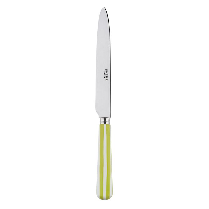 Sabre Transat Light Green 24cm Dinner Knife