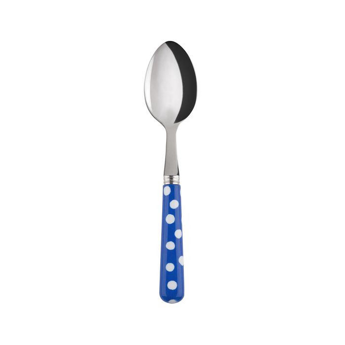 Sabre White Dots Lapis Blue 16cm Tea Spoon