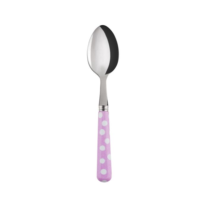 Sabre White Dots Pink 16cm Tea Spoon
