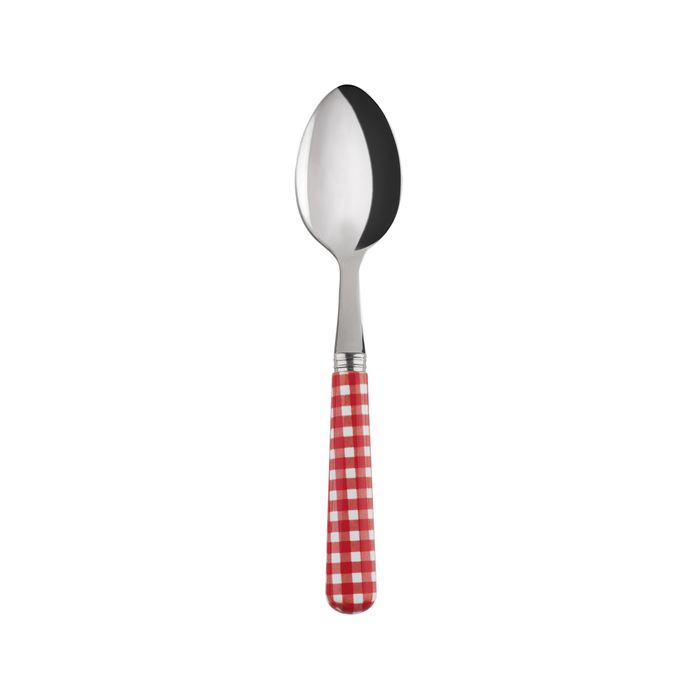 Sabre Gingham Red 16cm Tea Spoon