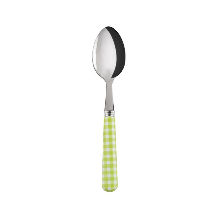 Sabre Gingham Light Green 16cm Tea Spoon