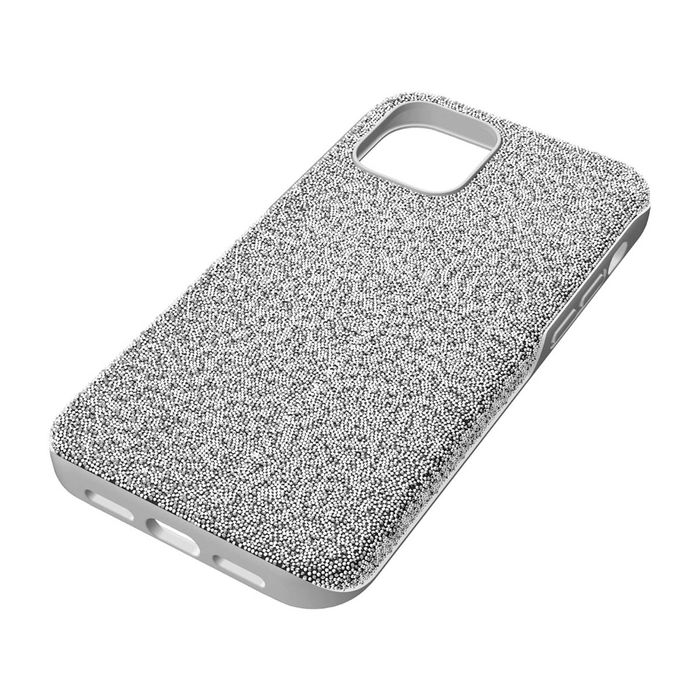 Swarovski High Smartphone Case, Iphone 12 Mini, Silver Tone