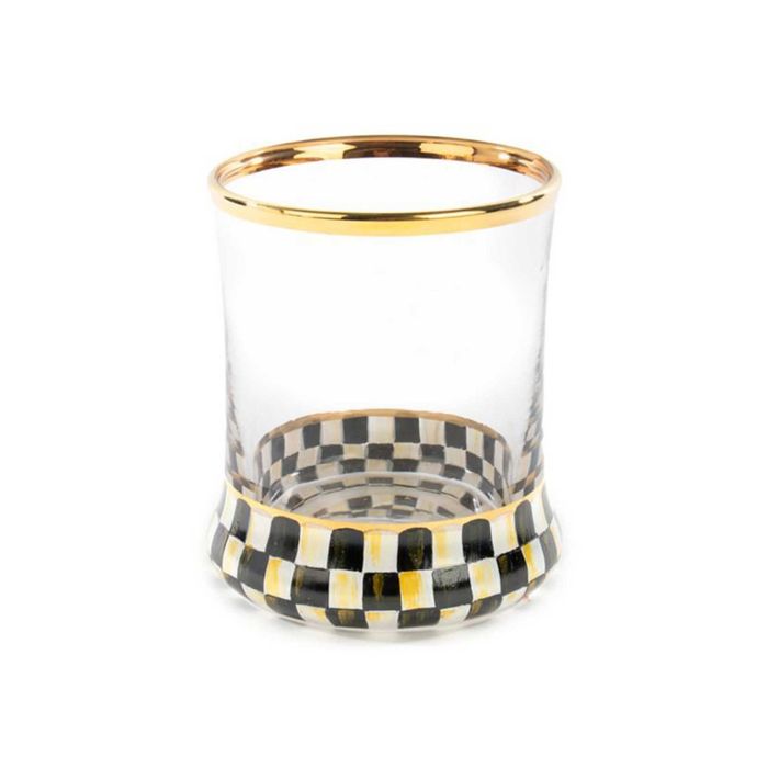 Mackenzie-Childs Courtly Check Tumbler 