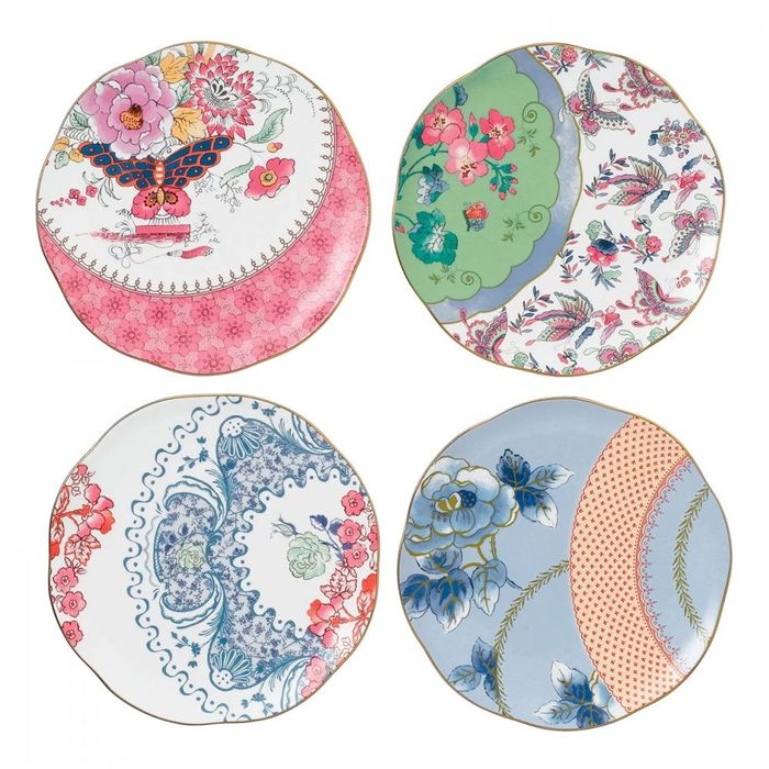 Wedgwood Butterfly Bloom 20cm Plates (Set of 4)