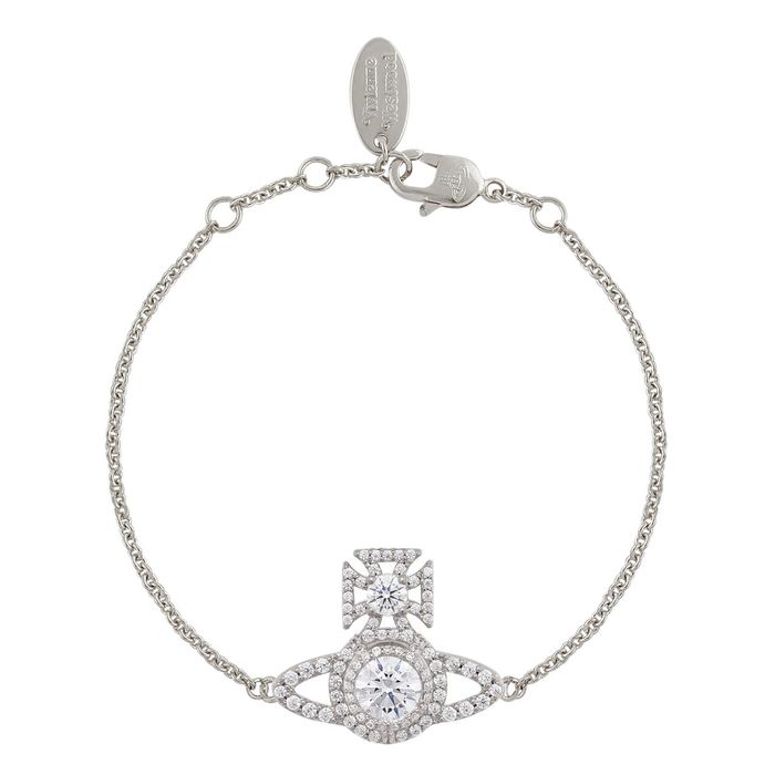 Vivienne Westwood Norabelle Bracelet, Platinum Plated