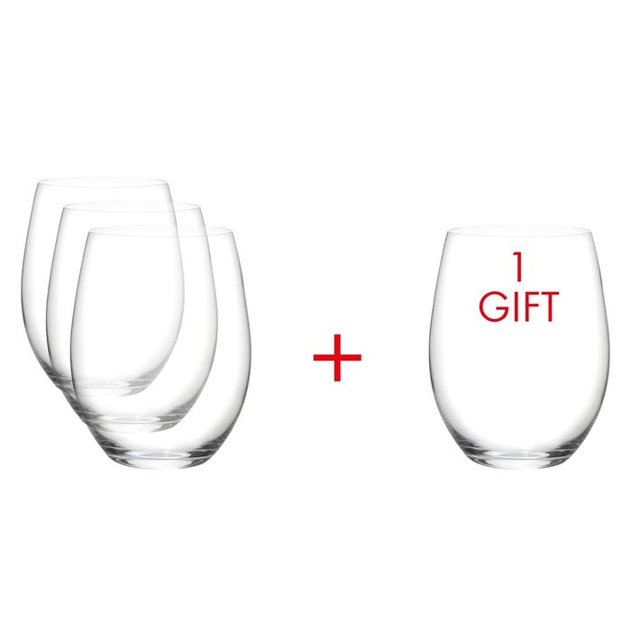 Riedel O Wine Tumbler Cabernet / Merlot Glasses Pay 3 Get 4