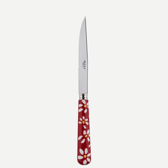 Sabre Marguerite Red 23cm Steak Knife