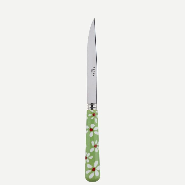 Sabre Marguerite Garden Green 23cm Steak Knife
