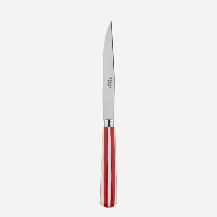 Sabre Transat Red 23cm Steak Knife
