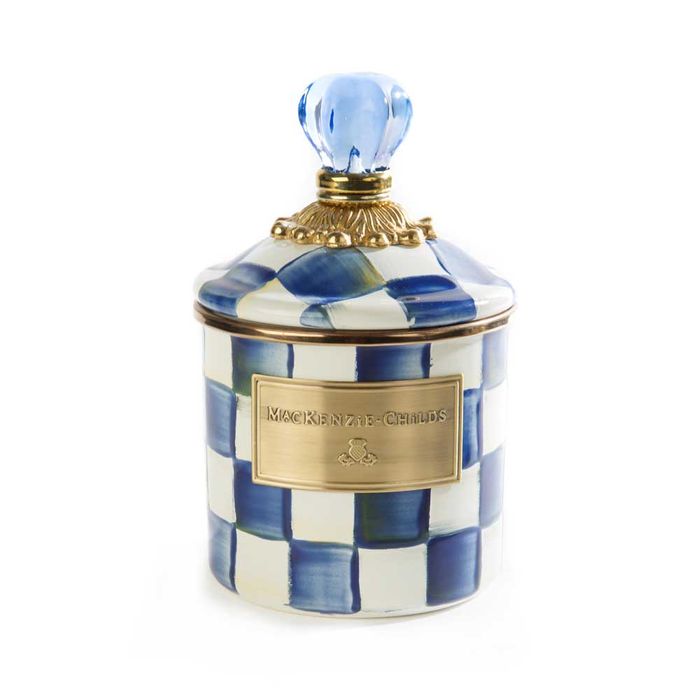Mackenzie-Childs Royal Check Canister, Demi