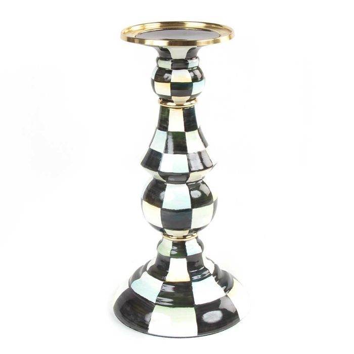 Mackenzie-Childs Courtly Check Candle Stick