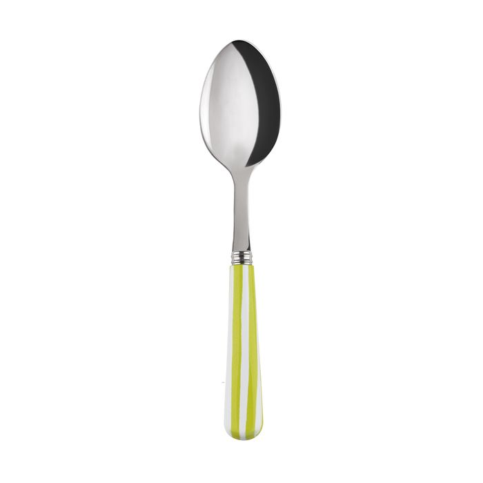 Sabre Transat Light Green 19cm Dessert Spoon
