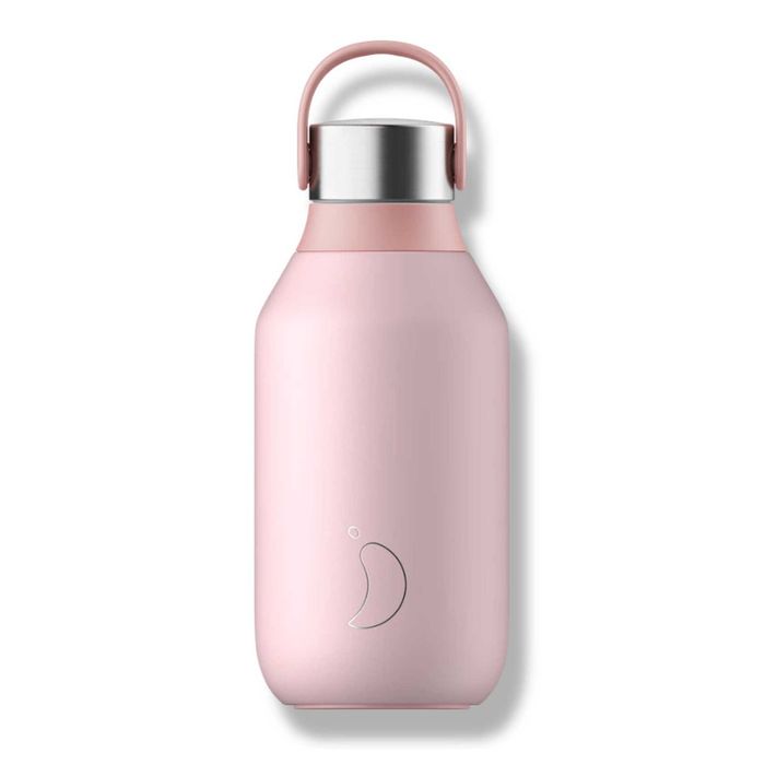 Chilly's 350ml Series 2 Blush Pink Water Bottle