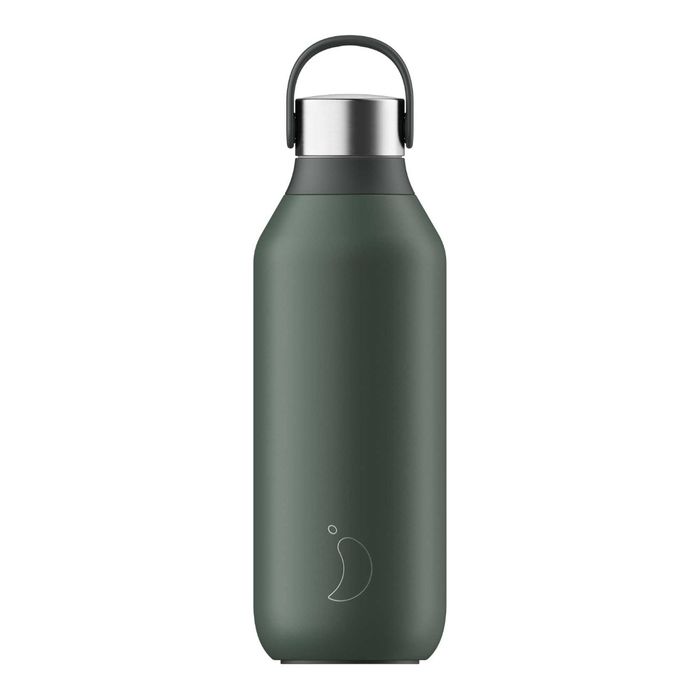 Chilly's 500ml Series 2 Pine Green Water Bottle
