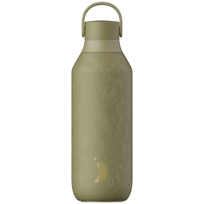 Chilly's 500ml Series 2 Elements Earth Green Water Bottle