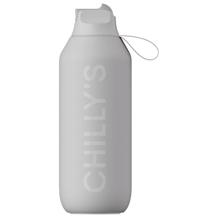 Chilly's 500ml Series 2 Flip Granite Grey Bottle