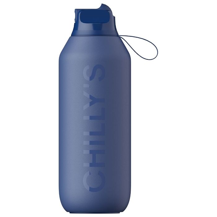 Chilly's 500ml Series 2 Flip Whale Blue Bottle