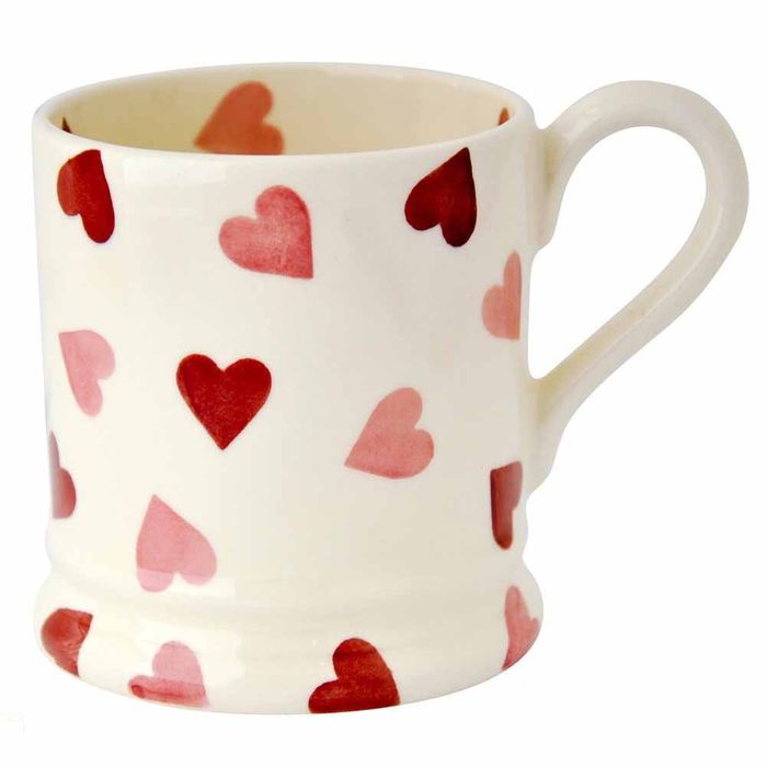 Emma Bridgewater Pink Hearts 1/2 Pint Mug