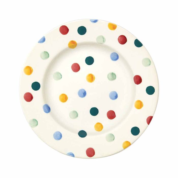 Emma Bridgewater Polka Dot 8 1/2 Inch Dessert Plate