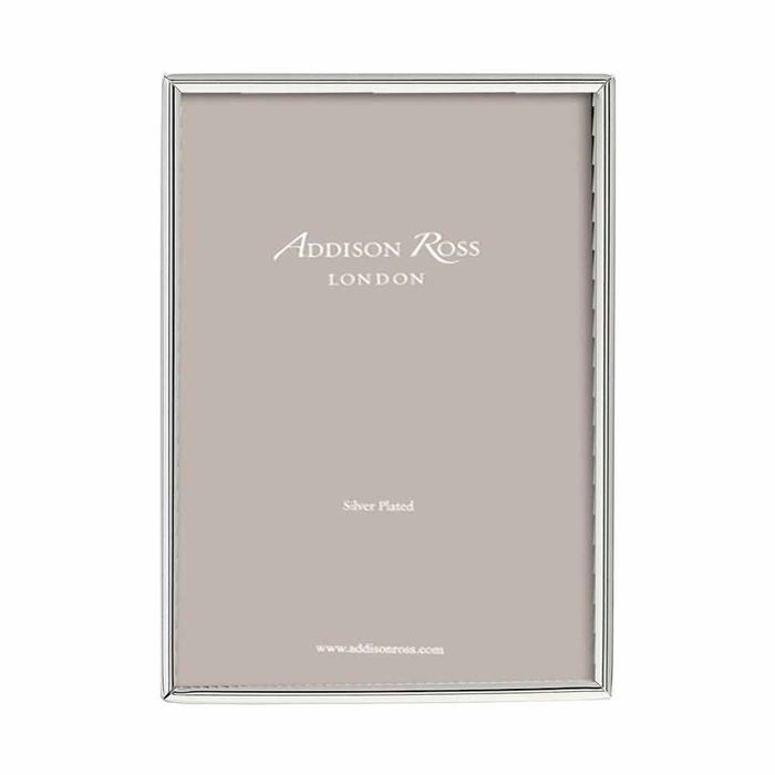Addison Ross Fine Edged Silver Plated Photo Frame, 4 x 6