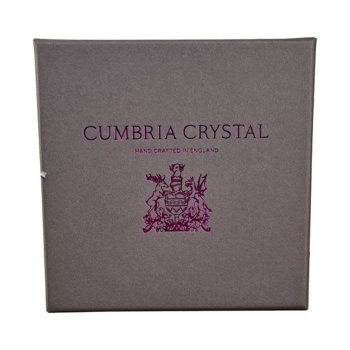 Cumbria Crystal Double Old Fashioned Grey Presentation Box