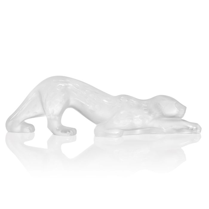 Lalique Small Clear Zeila Panther