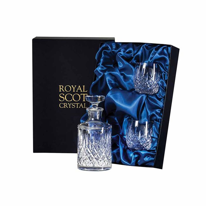 Royal Scot Crystal London Single Malt Whisky Set