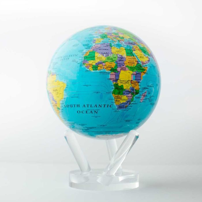 MOVA Blue with Political Map 6 Inch Globe