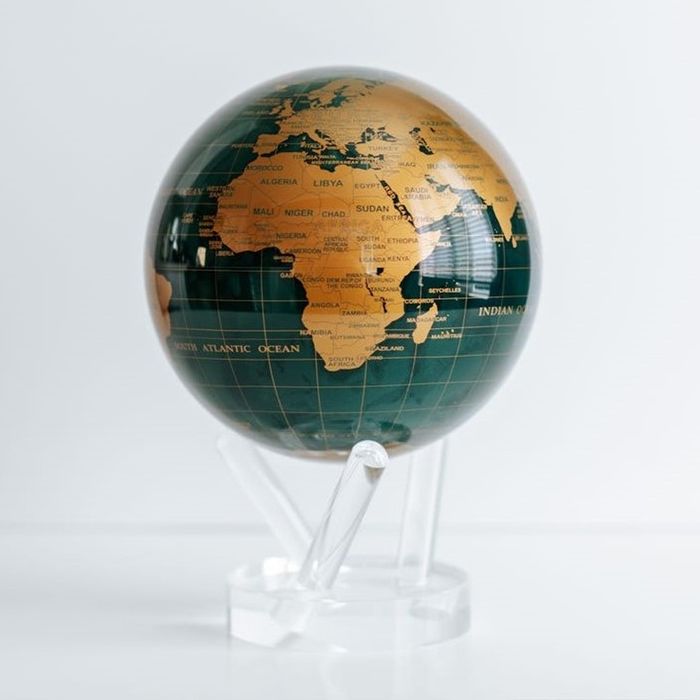 MOVA Metallic Green & Gold 6 Inch Globe